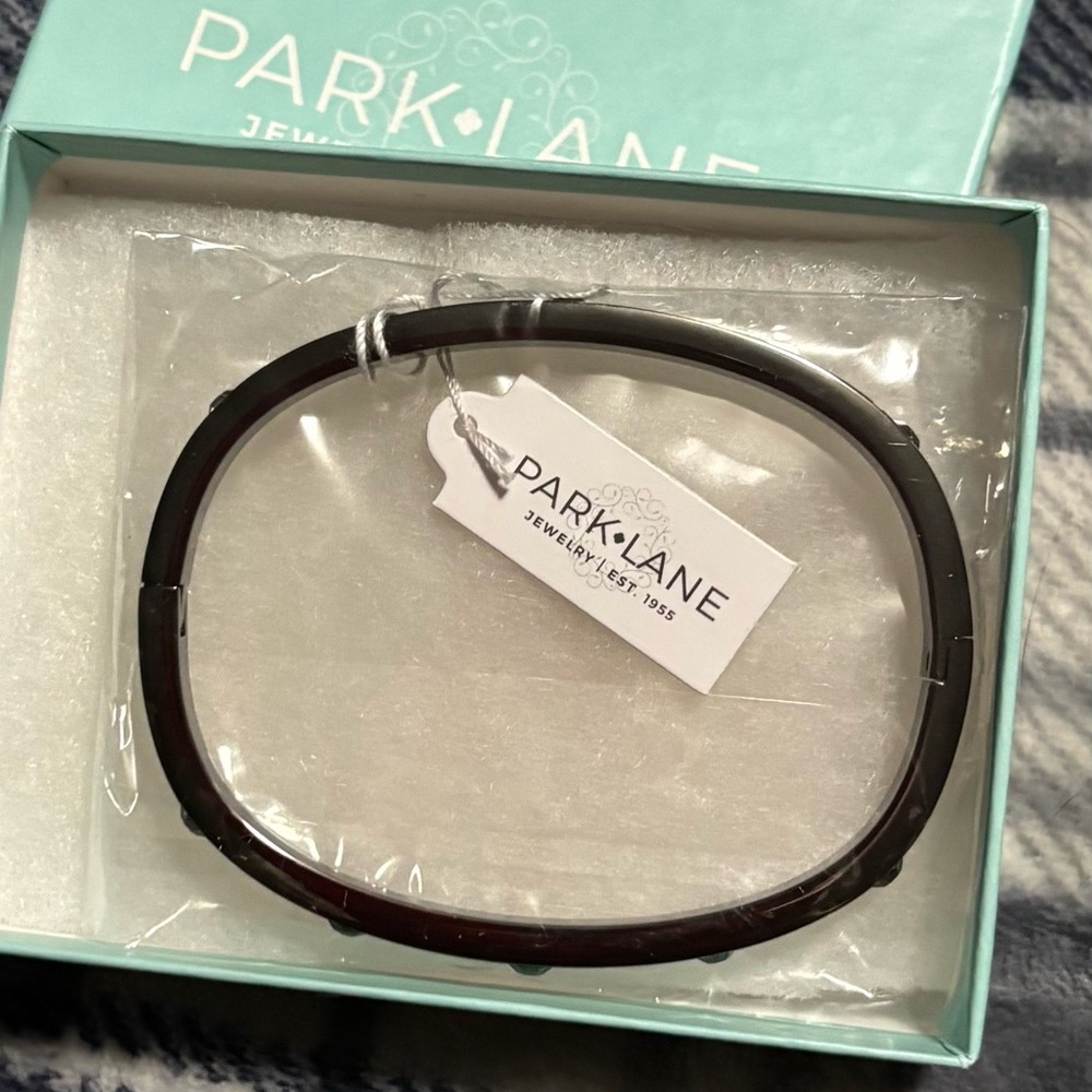 Park Lane hematite Jewel Bangle Bracelet - Picture 3 of 3